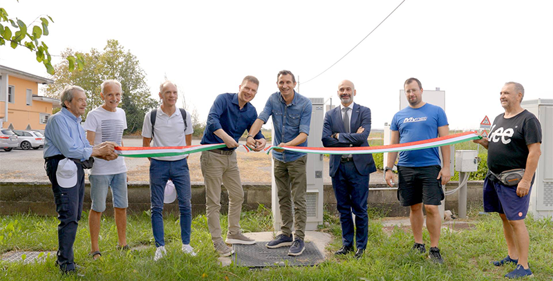 IN MEZZANE DI CALVISANO BUSINESSES AND INDIVIDUALS ARE ALREADY CONNECTED TO THE FIBRE